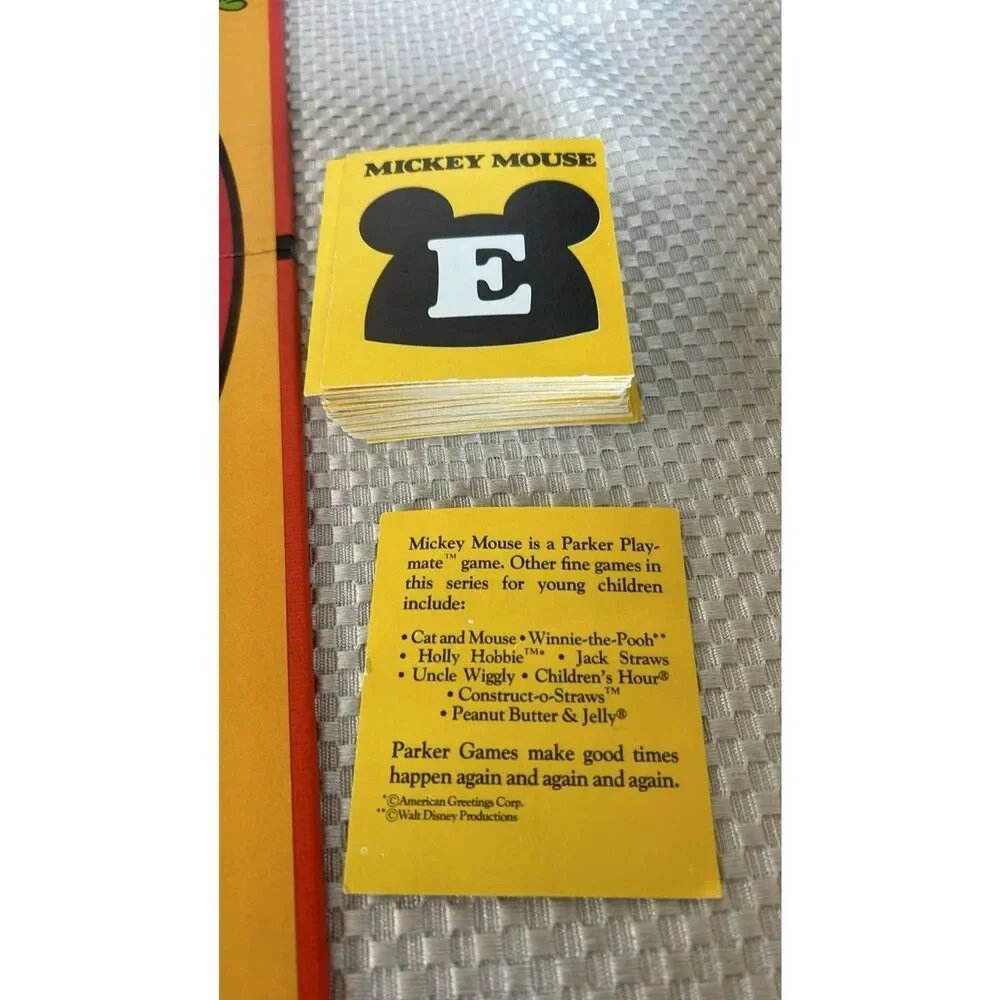 1976 Parker Playmate Walt Disney Mickey Mouse  board Game NO. 161